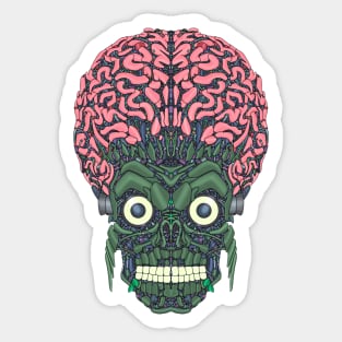 Mecha Soul Martian 01 Sticker